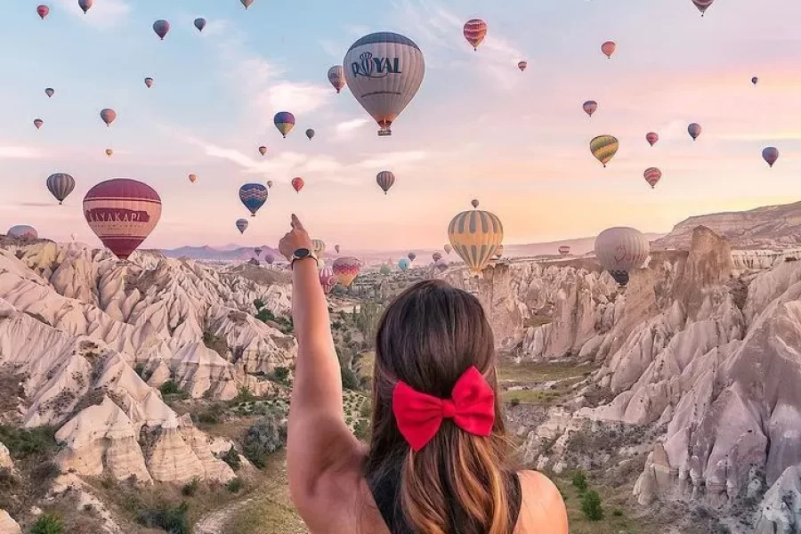 private hot air balloon cappadocia