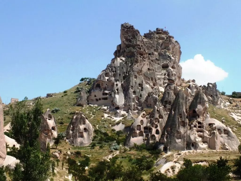 Uchisar Castle Cappadocia